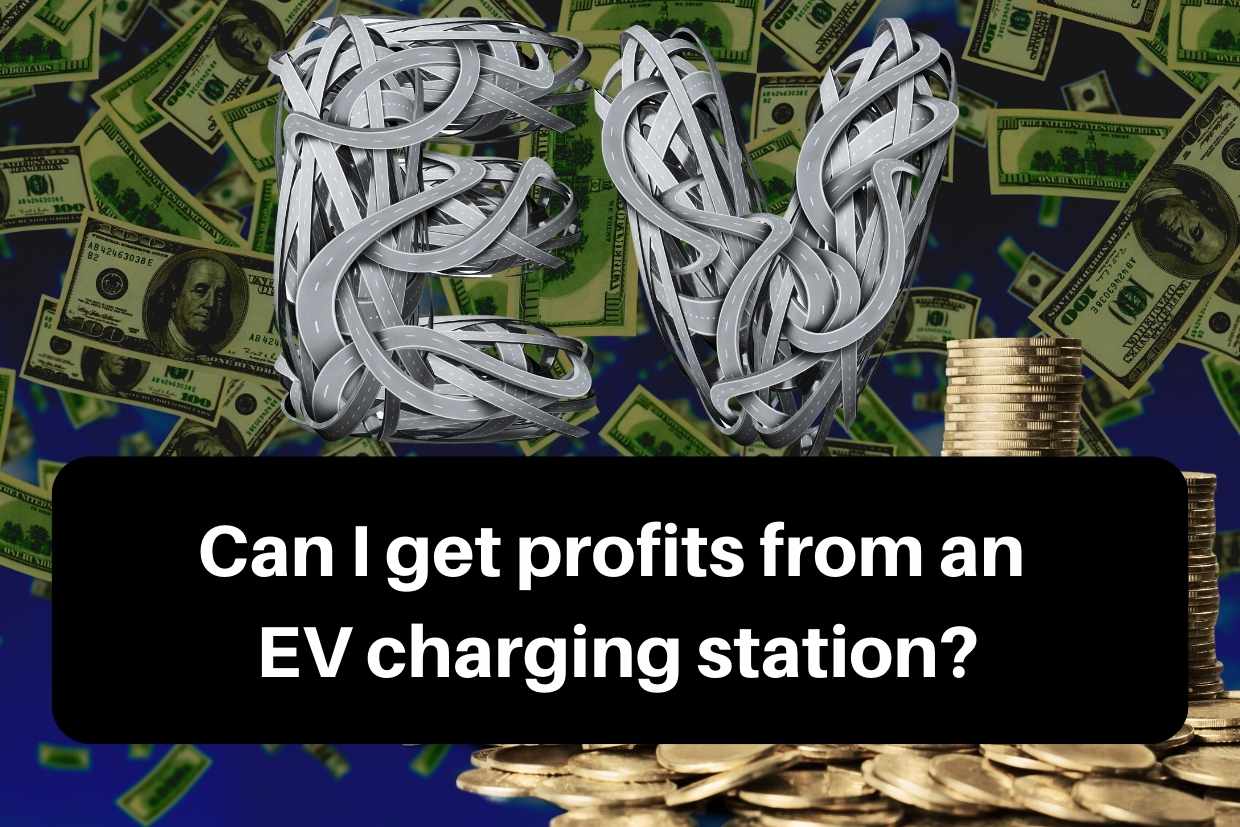get profits from an EV charging station