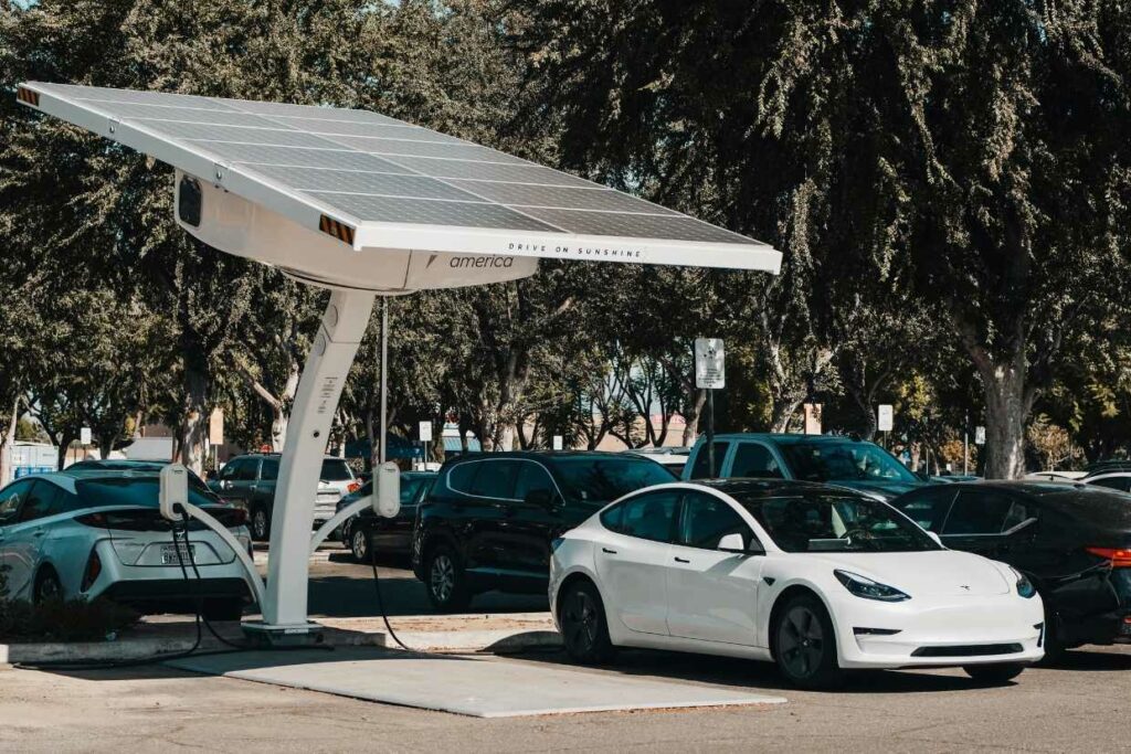 Solar powered EV Charging